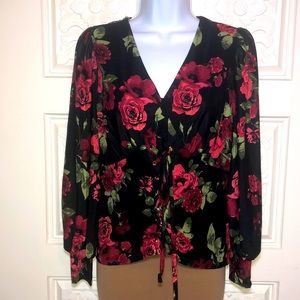 Ember Women’s New Floral Top M